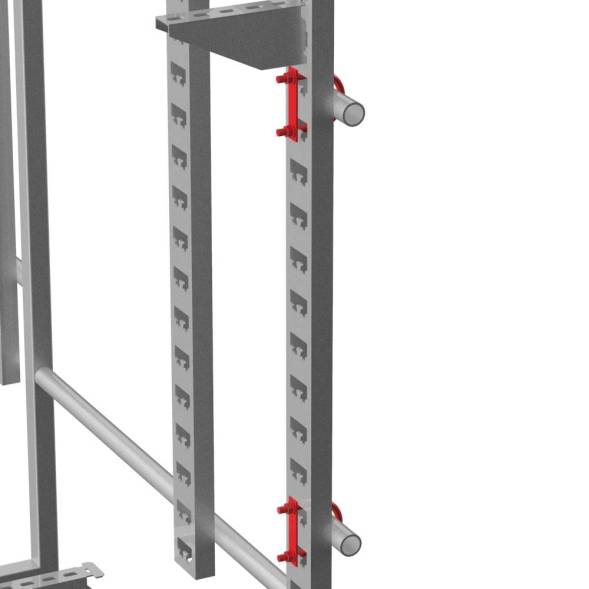 Комплект крепежа для установки стойки