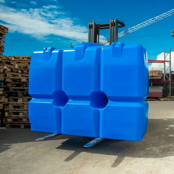Емкость SK 2000л под плотность до 1.2 г/см3 синяя