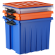 Контейнер с крышкой и клипсами Rox Box Original, 50 л, 500x390x400 мм, синий [050-00.06]