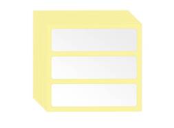 Самоклеящиеся листы на выдвижные ящики, 10 шт TB KES S 6 x 1,6 см