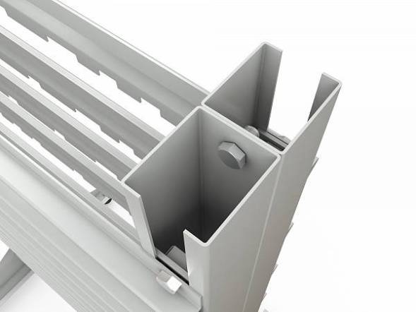 Стеллаж для пластиковых лотков ДВК SORTEX двухсторонний 1500x1000x800.04