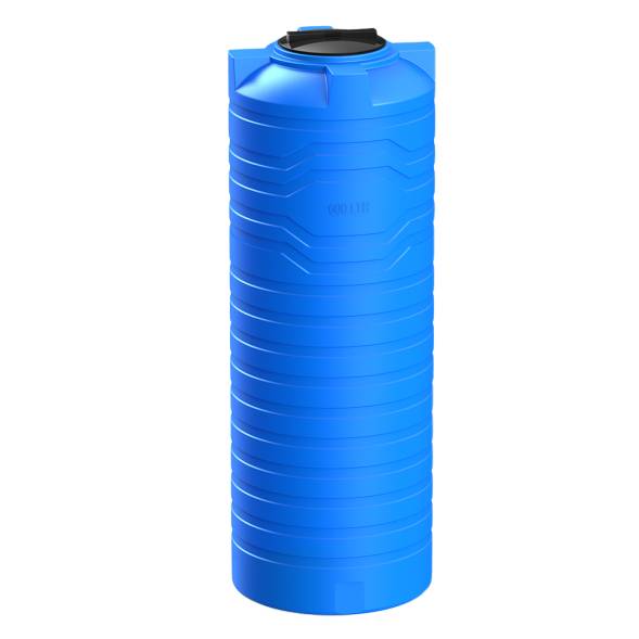 Емкость пластиковая цилиндрическая вертикальная, 600 л, синий [TN600S13]