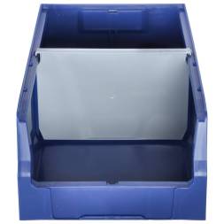 Складской лоток для метизов, мелочей и деталей Logic Store®, 400х225х150 мм, синий [12.414]