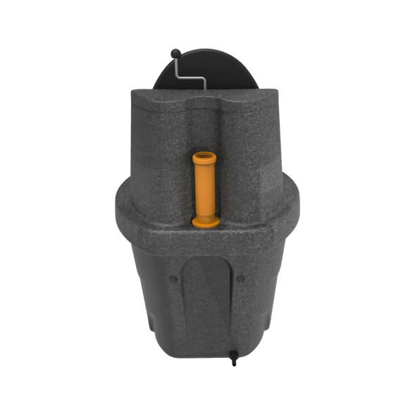 Торфяной биотуалет Rostok черный гранит