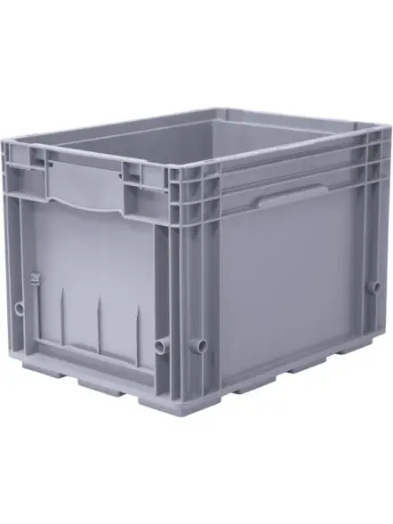 Евроконтейнер пластиковый KLT 4329, 396х297х280 мм, 22,3 л, серый
