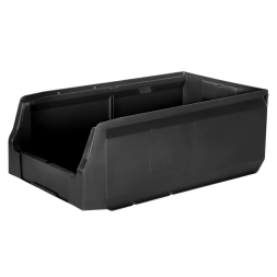 Складской лоток для метизов, мелочей и деталей Logic Store®, 400х225х150 мм, черный [12.414]