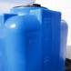 Емкость пластиковая для воды и дизельного топлива ST 2000 л с патрубками d100мм и резьбовой крышкой под плотность вещества до 1.0 г/см3, синий