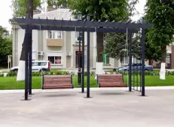 Качели садово-парковые «Зимний сад» двойные