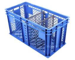 Ящик складской с перегородками 800х400х410