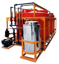 Мобильный растворный узел 2" 12000 л (2х6000 л)