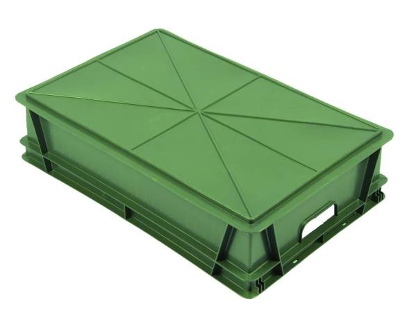 Пластиковый ящик для овощей 600х400х150 сплошной
