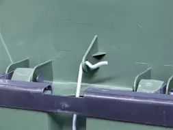 Контейнер для мусора пластиковый с педалью, крышкой и пакетодержателем, 80 л, зеленый [МКТ 80]