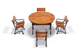 Комплект чугунный круглый «Ратио»