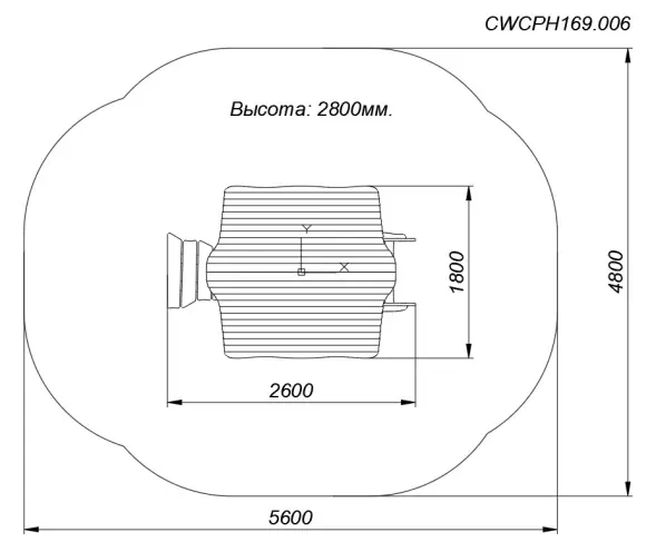 Игровой домик HARDWOOD «Дельмас»