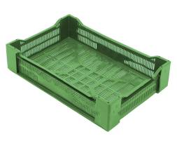 Ящик ягодный 600х400х135 перфорированный
