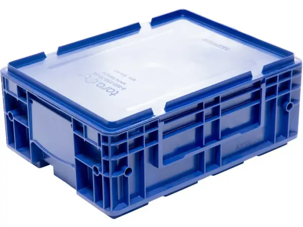 Крышка для пластикового евроконтейнера KLT, 400х300 мм, синий [500 KLT]