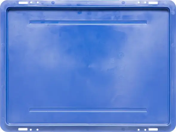 Крышка для пластикового евроконтейнера KLT, 400х300 мм, синий [500 KLT]