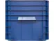 Ящик пластиковый сплошной, 710x500x455 мм, 122 л, синий [425]