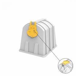 Домик для телёнка малый, 4041.0000.001.002