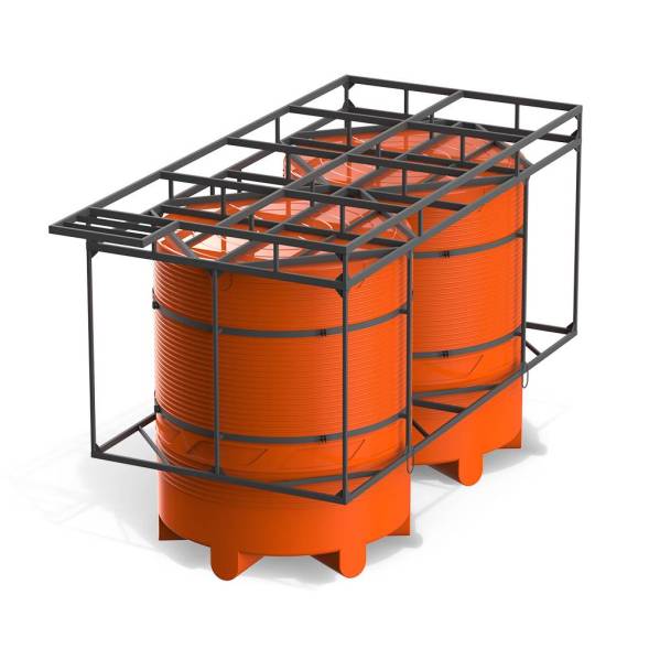 Кассета 12000 л с полным сливом КАС