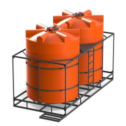 Кассета 12000 л с полным сливом КАС