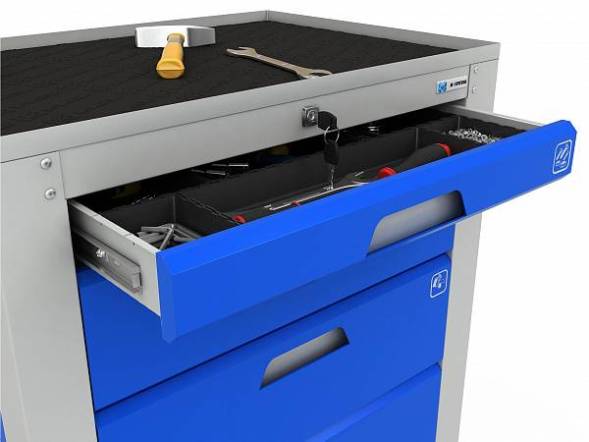 Тумба инструментальная ДВК LOGITEX 07 XS.2.1