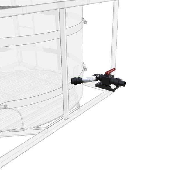 Комплект слива с краном G3 на одну емкость TR