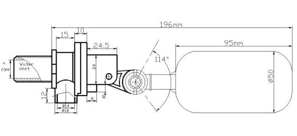Поплавковый клапан 2&quot;