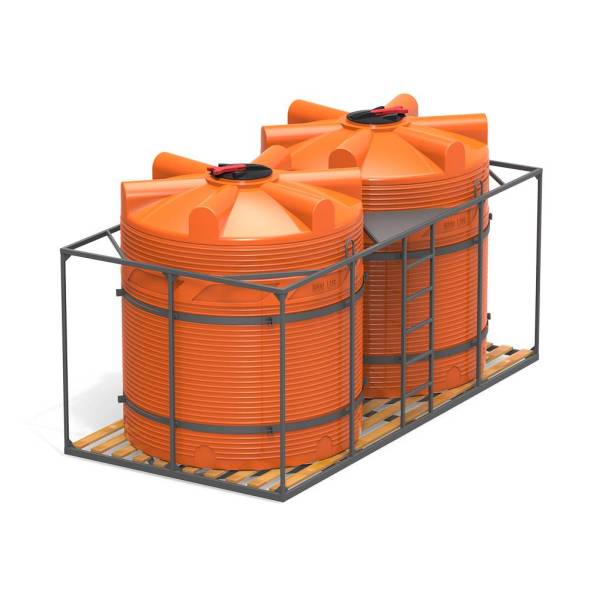 Кассета 10000 л с деревянным полом КАС