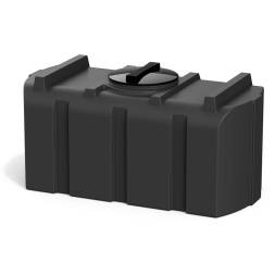 Емкость (бак) для воды пластиковая горизонтальная Полимер-Групп R 300, 300 л, синий [TR300S13]