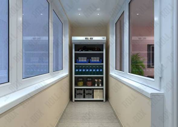 Шкаф роллетный ROLL-BOX SIMPLE 10.07.5.V1