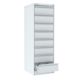 Картотечный шкаф ШК-8 формат А5 (148х210 мм) с мастер-системой [9918]