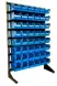 Стеллаж с пластиковыми ящиками 1501-0/0/8