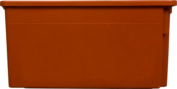 Ящик пластиковый сплошной, 600x400x300 мм, 52 л, красный [601]