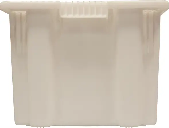 Ящик пластиковый сплошной, 600x400x300 мм, 52 л, красный [601]