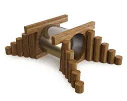 Переходной мостик HARDWOOD «Намиока»