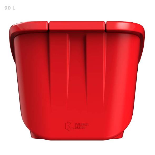 Ящик для песка 90 литров PREMIUM, красный