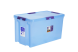 Контейнер с крышкой и клипсами Rox Box Home, 80л, 720x390x380 мм, синий