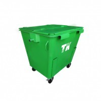 Контейнер 1.1 м3 для мусора и твердых бытовых отходов